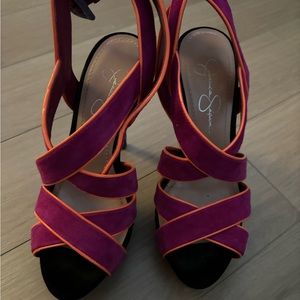 Jessica Simpson heels. Worn once!